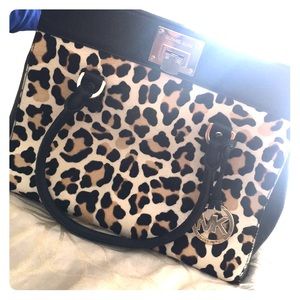Michael Kors Cheetah Calf Hair Tote